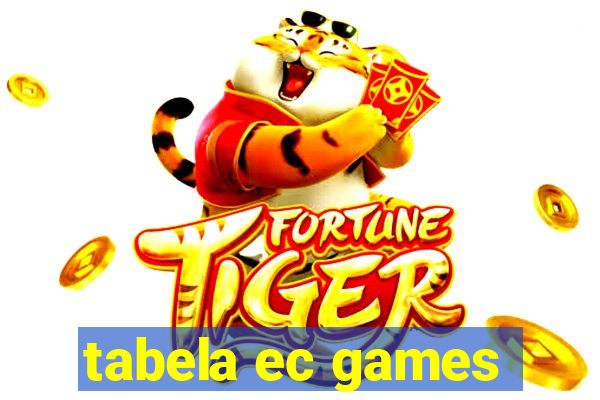 tabela ec games